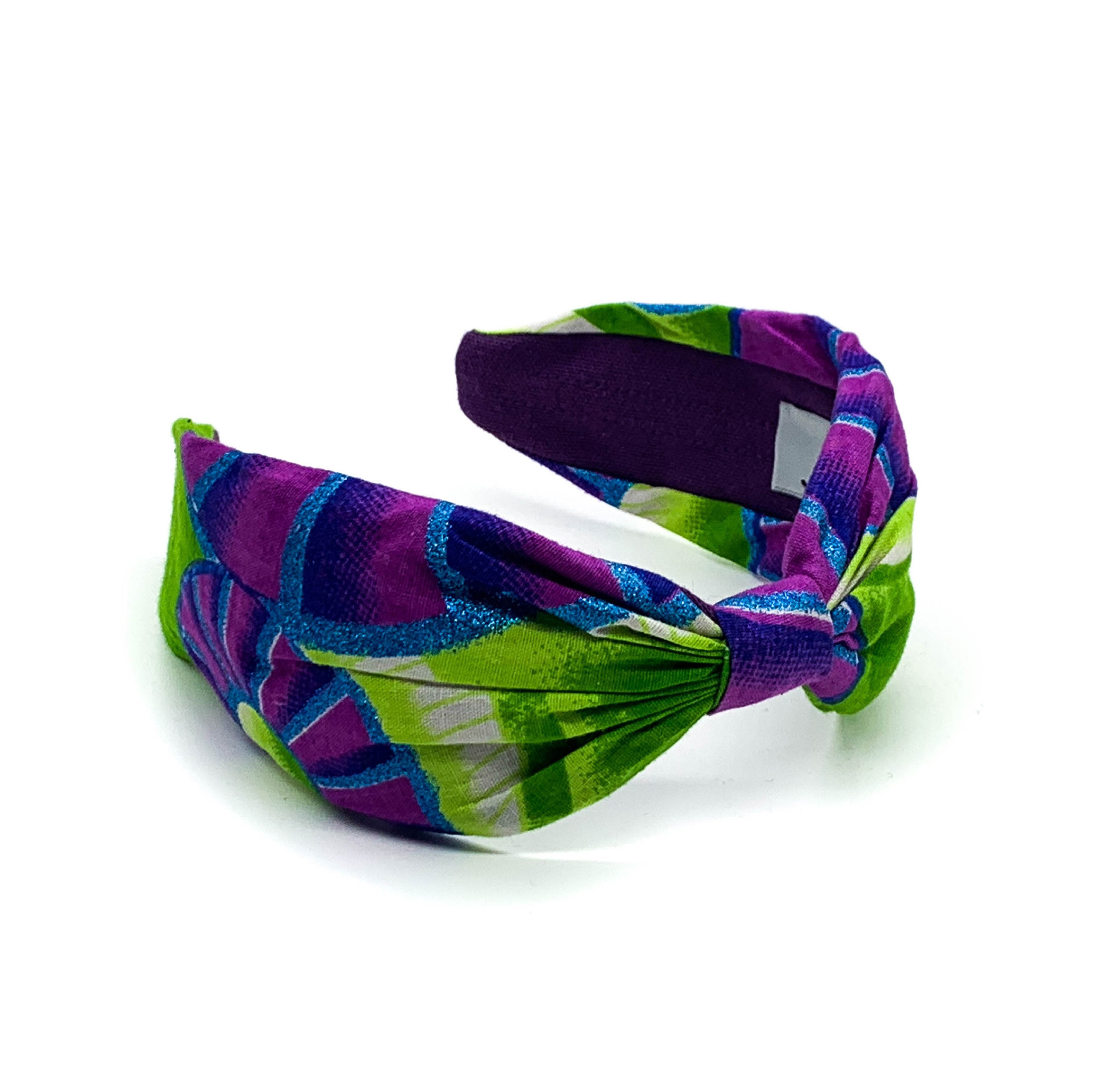 Purple Green Liz Headband