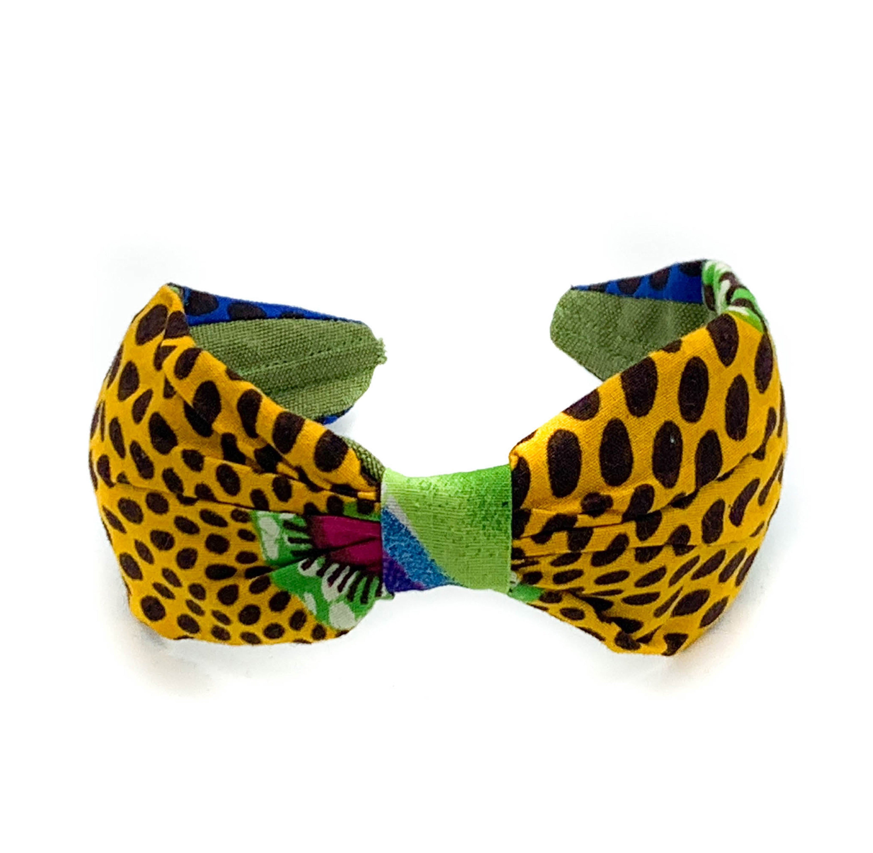 Yellow African Liz Headband